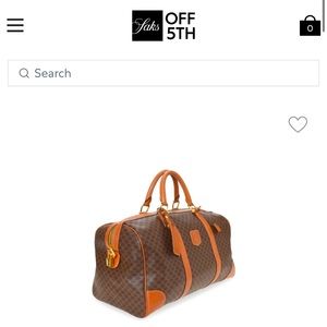 Pollini Bag Cunatge from Italy leather travel suitcase 1960s collectible